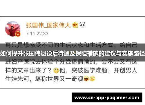 如何提升张国伟退役后待遇及保障措施的建议与实施路径